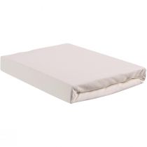 Hoeslaken Jersey White 80/90x200/220